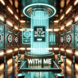 Site Setup With Me Session